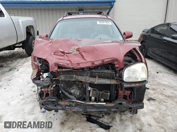 2005 Hyundai Santa Fe GLS with VIN KM8SC73E75U024033, listed as a Copart auction lot 40567464 with 131,936 mi miles and Clean Title. Bid and sale history available at carsss.com. Image 5.