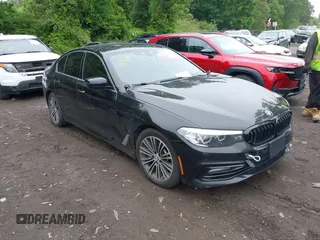 2018 BMW 5 Series 530e with VIN WBAJA9C55JB249670, listed as a IAAI auction lot 42380423 with 106,397 mi miles and . Bid and sale history available at DreamBid. Image 1.