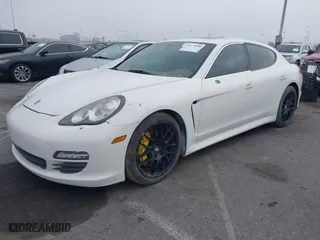 2012 Porsche Panamera with VIN WP0AA2A70CL013973, listed as a IAAI auction lot 41675608 with 108,223 mi miles. Bid and sale history available at carsss.com. Image 2.