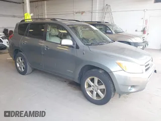 2008 Toyota RAV4 Ltd with VIN JTMBD31V086078456, listed as a IAAI auction lot 42064849 with 215,148 mi miles. Bid and sale history available at carsss.com. Image 1.