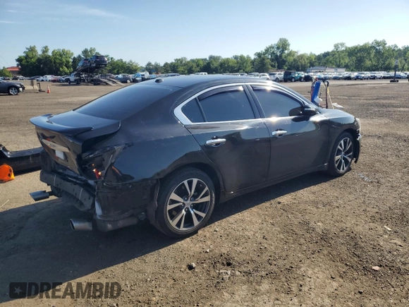 2014 Nissan Maxima SV z VIN 1N4AA5AP7EC908175, wystawiony jako Copart lot #61656265 z przebiegiem 282 757 mil mil oraz Szkoda całkowita • Salvage title. Historia ofert i sprzedaży dostępna na DreamBid. Obrazek 3.