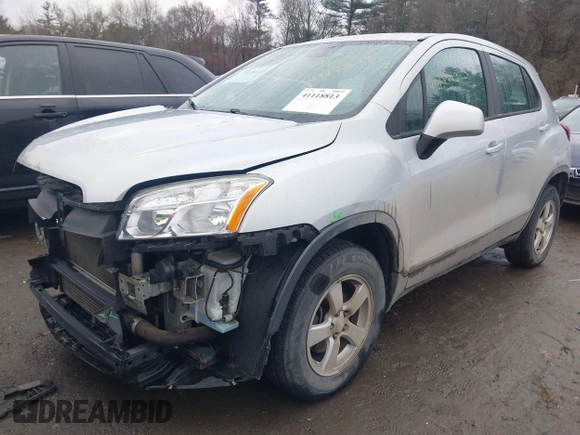 2016 Chevrolet Trax LS with VIN 3GNCJNSB9GL244062, listed as a IAAI auction lot 41118813 with 1 mi miles. Bid and sale history available at carsss.com. Image 18.