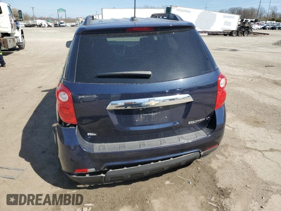 2015 Chevrolet Equinox LT with VIN 2GNALCEK1F6360649, listed as a Copart auction lot 53482655 with 75,456 mi miles and Salvage Title. Bid and sale history available at DreamBid. Image 6.