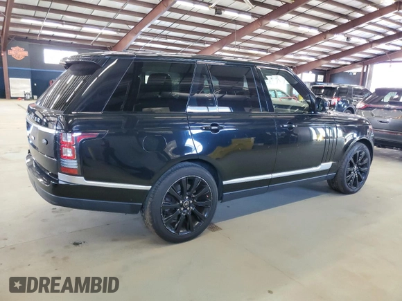 2014 Land Rover Range Rover Supercharged with VIN SALGS2EF4EA131718, listed as a Copart auction lot 51641175 with 95,794 mi miles and Clean Title. Bid and sale history available at DreamBid. Image 3.