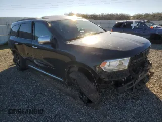 2018 Dodge Durango Citadel with VIN 1C4RDHEGXJC175758, listed as a Copart auction lot 47409555 with 95,540 mi miles and Salvage title. Bid and sale history available at DreamBid. Image 4.