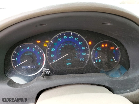 2008 Toyota Sienna CE with VIN 5TDZK23C08S190538, listed as a Copart auction lot 80387474 with 92,517 mi miles and Salvage Title. Bid and sale history available at carsss.com. Image 9.