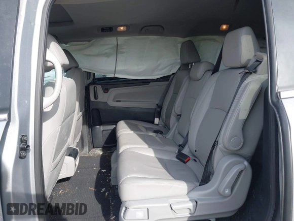 2023 Honda Odyssey EX-L with VIN 5FNRL6H68PB064308, listed as a IAAI auction lot 41450201 with 21,845 mi miles. Bid and sale history available at carsss.com. Image 8.