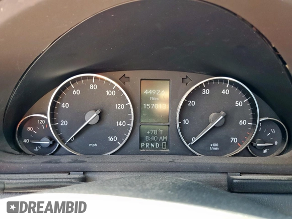 2006 Mercedes-Benz C 230 Sport with VIN WDBRF52H16F770041, listed as a Copart auction lot 52874915 with 157,013 mi miles and Clean Title. Bid and sale history available at carsss.com. Image 9.