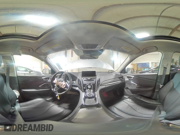 2020 Acura RDX with VIN 5J8TC1H3XLL017160, listed as a Copart auction lot 52144935 with 43,593 mi miles and Salvage title. Bid and sale history available at DreamBid. Image 14.