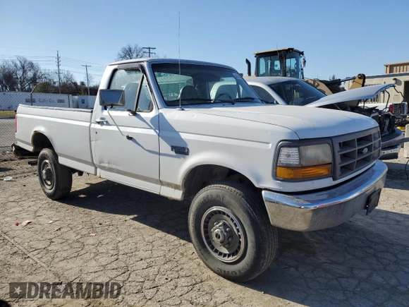 1997 Ford F-250 with VIN 1FTHF26G4VEC26182, listed as a Copart auction lot 48146085 with 199,917 mi miles and Salvage title. Bid and sale history available at DreamBid. Image 4.