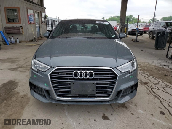 2018 Audi A3 Sedan Premium Plus with VIN WAUJ8GFF9J1025876, listed as a Copart auction lot 54674044 with 97,547 mi miles and Salvage Title. Bid and sale history available at carsss.com. Image 5.