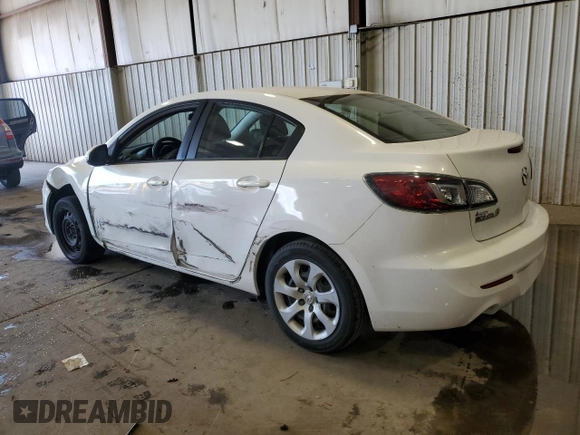 2013 Mazda 3 i Sport with VIN JM1BL1UP9D1832854, listed as a Copart auction lot 64844695 with 83,381 mi miles and Salvage title. Bid and sale history available at DreamBid. Image 2.
