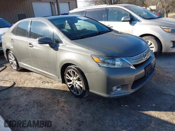 2010 Lexus HS 250h with VIN JTHBB1BA8A2002792, listed as a IAAI auction lot 41677476 with 234,587 mi miles and . Bid and sale history available at DreamBid. Image 1.