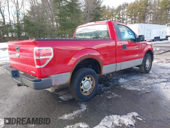 2011 Ford F-150 XL with VIN 1FTMF1CM5BKD83218, listed as a IAAI auction lot 41495522 with 135,745 mi miles. Bid and sale history available at carsss.com. Image 4.