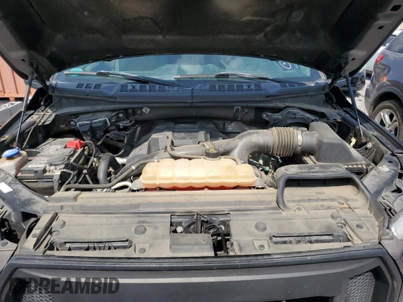 2017 Ford F-150 XL with VIN 1FTEW1EP4HFC49443, listed as a Copart auction lot 61945485 with 108,560 mi miles and Salvage title. Bid and sale history available at DreamBid. Image 11.