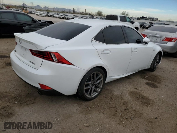 2015 Lexus IS 250 with VIN JTHBF1D21F5056421, listed as a Copart auction lot 49186445 with 135,572 mi miles and Salvage title. Bid and sale history available at DreamBid. Image 5.