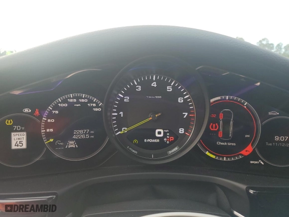 2018 Porsche Panamera 4 E-Hybrid with VIN WP0AE2A79JL129223, listed as a Copart auction lot 79005304 with 22,877 mi miles and Salvage Title. Bid and sale history available at carsss.com. Image 9.