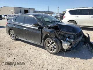 2015 Nissan Sentra SR with VIN 3N1AB7APXFY343418, listed as a Copart auction lot 47954465 with 92,077 mi miles and Salvage Title. Bid and sale history available at DreamBid. Image 4.