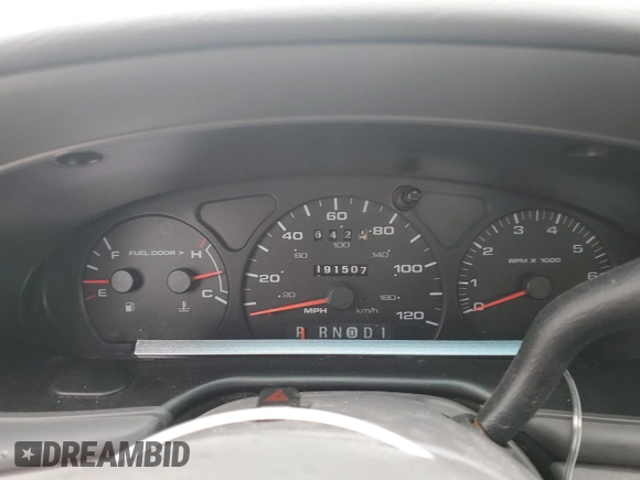 2003 Ford Taurus SES Standard with VIN 1FAFP55U23A123933, listed as a Copart auction lot 50587905 with 191,507 mi miles and Salvage Title. Bid and sale history available at carsss.com. Image 9.