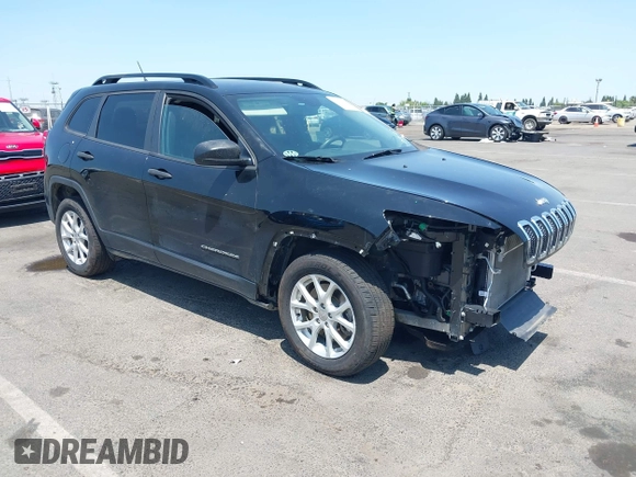 2017 Jeep Cherokee Sport с VIN 1C4PJLAB4HW661391, выставлен на аукционе IAAI как лот 42552803 с пробегом 45 341 миль миль и . История ставок и продаж доступна на DreamBid. Изображение 1.