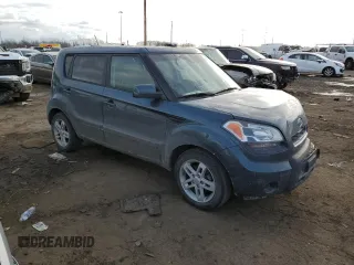2011 Kia Soul + with VIN KNDJT2A21B7248744, listed as a Copart auction lot 43058535 with 118,932 mi miles and Salvage Title. Bid and sale history available at carsss.com. Image 4.
