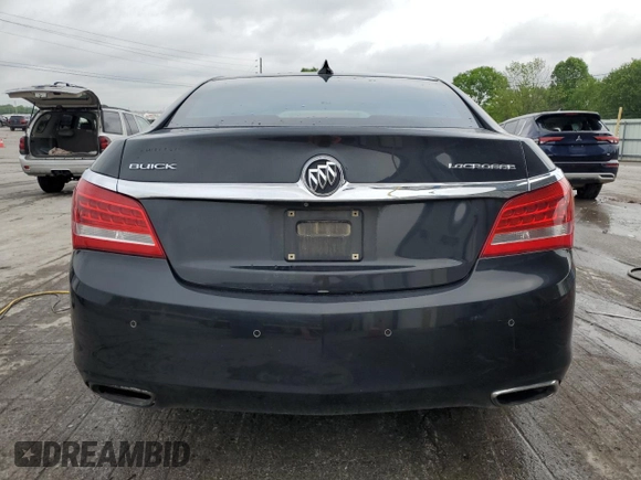 2015 Buick LaCrosse Leather with VIN 1G4GB5G30FF137138, listed as a Copart auction lot 54259285 with 169,384 mi miles and Salvage Title. Bid and sale history available at DreamBid. Image 6.
