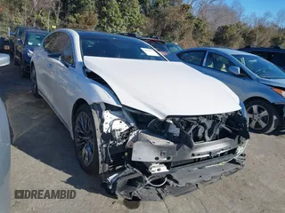 2018 Lexus LS with VIN JTHB5LFF9J5003179, listed as a IAAI auction lot 41207520 with 109,345 mi miles. Bid and sale history available at carsss.com. Image 1.