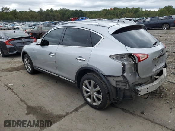 2016 Infiniti QX50 with VIN JN1BJ0RR0GM264199, listed as a Copart auction lot 71920204 with 93,493 mi miles and Salvage Title. Bid and sale history available at carsss.com. Image 2.
