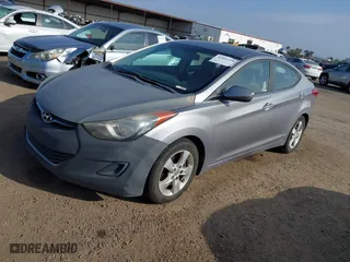 2011 Hyundai Elantra Ltd with VIN KMHDH4AE2BU081392, listed as a IAAI auction lot 41852296 with 224,524 mi miles. Bid and sale history available at carsss.com. Image 2.