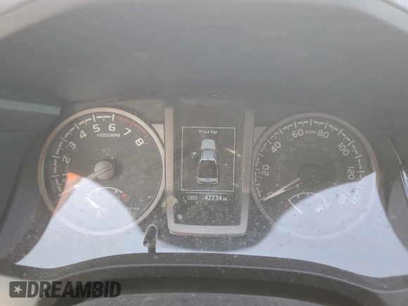 2022 Toyota Tacoma SR5 with VIN 3TMBZ5DN4NM033766, listed as a Copart auction lot 49420715 with 42,234 mi miles and Clean title. Bid and sale history available at DreamBid. Image 9.