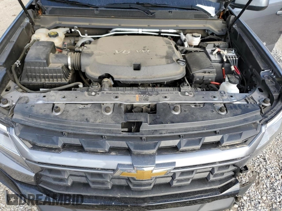 2021 Chevrolet Colorado 2WD Work Truck with VIN 1GCGSBEN8M1299200, listed as a Copart auction lot 41637655 with 51,757 mi miles and Salvage title. Bid and sale history available at DreamBid. Image 11.