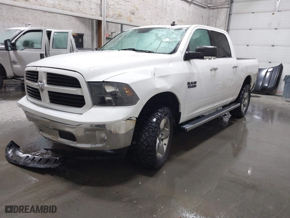2017 Ram 1500 Big Horn with VIN 3C6RR7LT0HG689256, listed as a IAAI auction lot 41489973 with 108,183 mi miles. Bid and sale history available at carsss.com. Image 18.