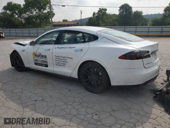 2013 Tesla Model S Performance с VIN 5YJSA1DP3DFP14019, выставлен на аукционе Copart как лот 59503525 с пробегом Не указан миль и Списание • Salvage title. История ставок и продаж доступна на DreamBid. Изображение 2.