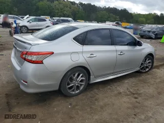 2014 Nissan Sentra SR with VIN 3N1AB7AP2EY256904, listed as a Copart auction lot 51333755 with 193,909 mi miles and Salvage Title. Bid and sale history available at carsss.com. Image 3.
