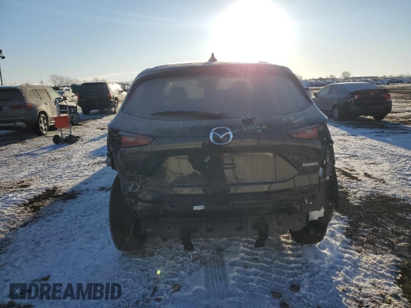 2025 Mazda CX-5 2.5 S Preferred Package with VIN JM3KFBCL2S0602983, listed as a Copart auction lot 46590395 with 457 mi miles and Salvage Title. Bid and sale history available at carsss.com. Image 6.