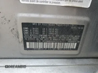 2010 Subaru Legacy Premium with VIN 4S3BMBB6XA3223821, listed as a Copart auction lot 56006595 with 194,165 mi miles and Salvage title. Bid and sale history available at DreamBid. Image 12.