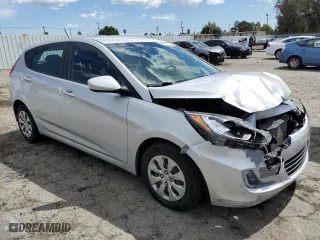 2017 Hyundai Accent SE with VIN KMHCT5AE0HU316588, listed as a Copart auction lot 50731315 with 95,447 mi miles and Salvage Title. Bid and sale history available at carsss.com. Image 4.