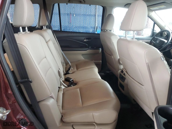 2019 Honda Pilot EX-L with VIN 5FNYF5H53KB024439, listed as a Copart auction lot 45722565 with 56,246 mi miles and Salvage Title. Bid and sale history available at carsss.com. Image 11.