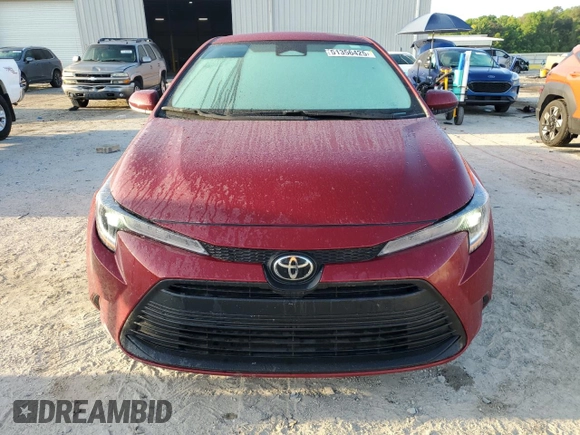 2024 Toyota Corolla LE с VIN 5YFB4MDE2RP120363, выставлен на аукционе Copart как лот 51356425 с пробегом 11 877 миль миль и Списание • Salvage title. История ставок и продаж доступна на DreamBid. Изображение 5.