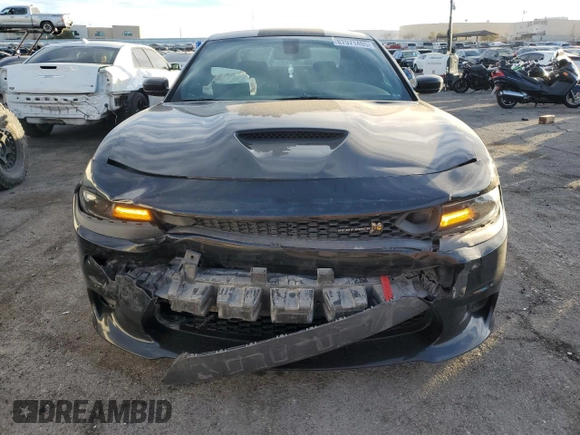 2020 Dodge Charger Scat Pack Widebody z VIN 2C3CDXGJ7LH231846, wystawiony jako Copart lot #87971485 z przebiegiem 60 856 mil mil oraz Szkoda całkowita • Salvage title. Historia ofert i sprzedaży dostępna na DreamBid. Obrazek 5.