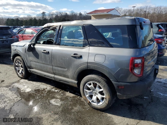 2021 Ford Bronco Sport with VIN 3FMCR9A6XMRB22943, listed as a Copart auction lot 45222365 with 46,254 mi miles and Salvage Title. Bid and sale history available at carsss.com. Image 2.