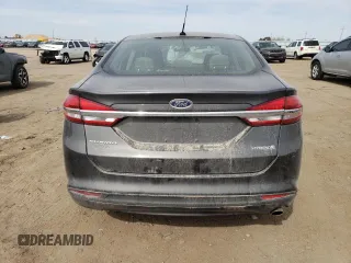 2018 Ford Fusion Hybrid S with VIN 3FA6P0UU8JR145166, listed as a Copart auction lot 48550275 with 55,356 mi miles and Salvage Title. Bid and sale history available at carsss.com. Image 6.