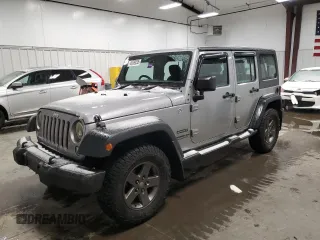 2016 Jeep Wrangler Unlimited Sport RHD z VIN 1C4BJWKG9GL267438, wystawiony jako Copart lot #46509235 z przebiegiem 157 161 mil mil oraz Szkoda całkowita • Salvage title. Historia ofert i sprzedaży dostępna na DreamBid. Obrazek 1.