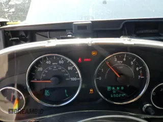 2018 Jeep Wrangler JK Unlimited Sport with VIN 1C4BJWDG1JL834407, listed as a Copart auction lot 84510824 with 69,024 mi miles and Salvage Title. Bid and sale history available at carsss.com. Image 9.