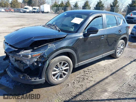 2023 Mazda CX-5 2.5 S with VIN JM3KFBAM9P0194078, listed as a IAAI auction lot 41579370 with 39,260 mi miles. Bid and sale history available at carsss.com. Image 18.