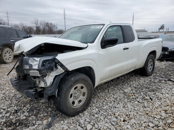 2023 Nissan Frontier S with VIN 1N6ED1CL3PN659772, listed as a Copart auction lot 85992174 with 0 mi miles and Clean Title. Bid and sale history available at carsss.com. Image 1.