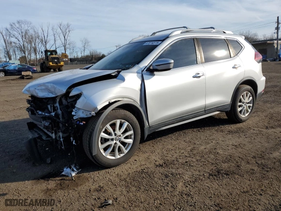 2019 Nissan Rogue S with VIN 5N1AT2MV5KC817975, listed as a Copart auction lot 47374375 with NaN miles and Salvage Title. Bid and sale history available at carsss.com. Image 1.