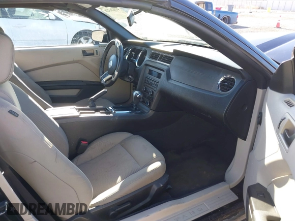 2010 Ford Mustang V6 with VIN 1ZVBP8ENXA5179074, listed as a IAAI auction lot 41826328 with 176,498 mi miles and . Bid and sale history available at carsss.com. Image 5.