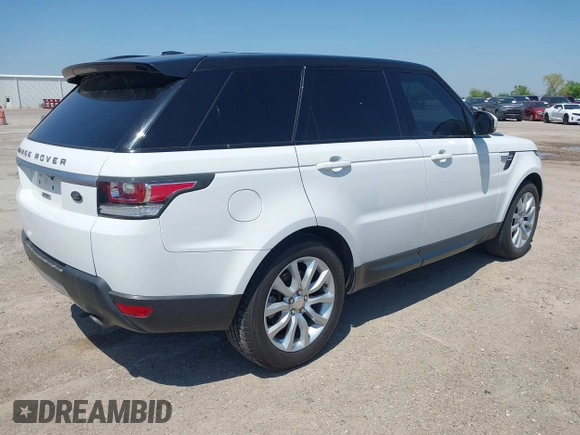 2014 Land Rover Range Rover Sport HSE with VIN SALWR2WF8EA356455, listed as a IAAI auction lot 41987860 with 103,912 mi miles and . Bid and sale history available at DreamBid. Image 4.