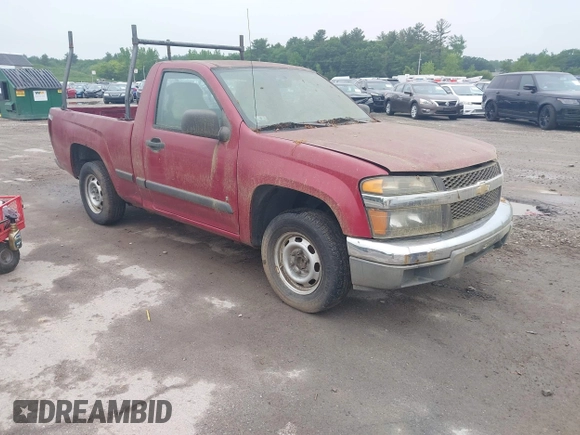 2006 Chevrolet Colorado Work Truck z VIN 1GCCS148068226482, wystawiony jako IAAI lot #42487633 z przebiegiem 121 896 mil mil oraz . Historia ofert i sprzedaży dostępna na DreamBid. Obrazek 1.